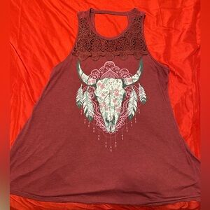 Skull Tank Top